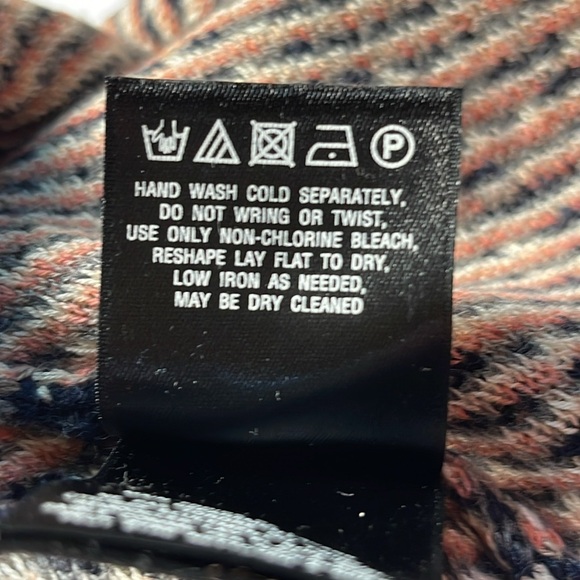 Anthropologie Moth Navy Imperial Garden Tunic Sweater Dress XS Wool Alpaca - Picture 9 of 16